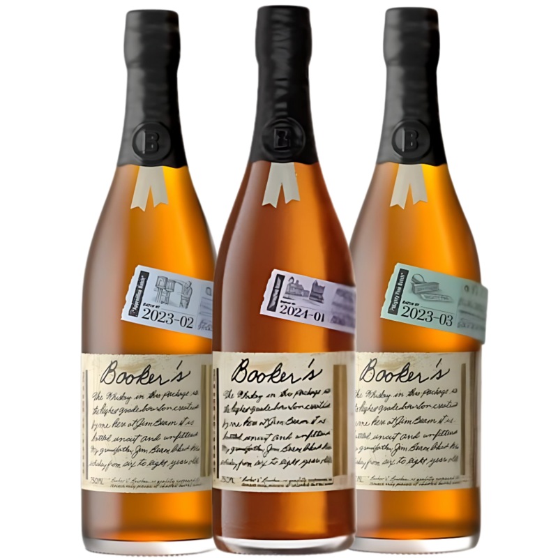 Bookers Bourbon Icons Bundle: Springfield, Apprentice & Mighty Fine