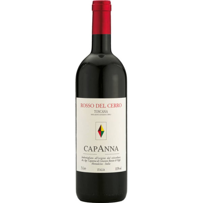 Capanna Toscana Rosso Rosso Del Cerro 2018 750ML 750ML