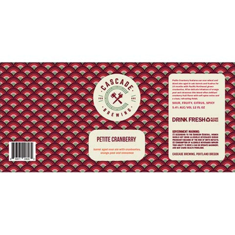 Cascade Petite Cranberry Sour Ale 12OZ SINGLE BTL