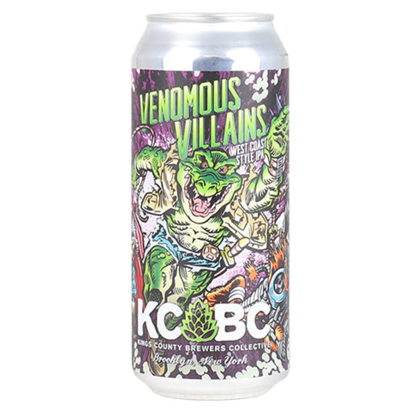 Kings County Brewers Collective Venomous Villains IPA 16OZ SINGLE CAN