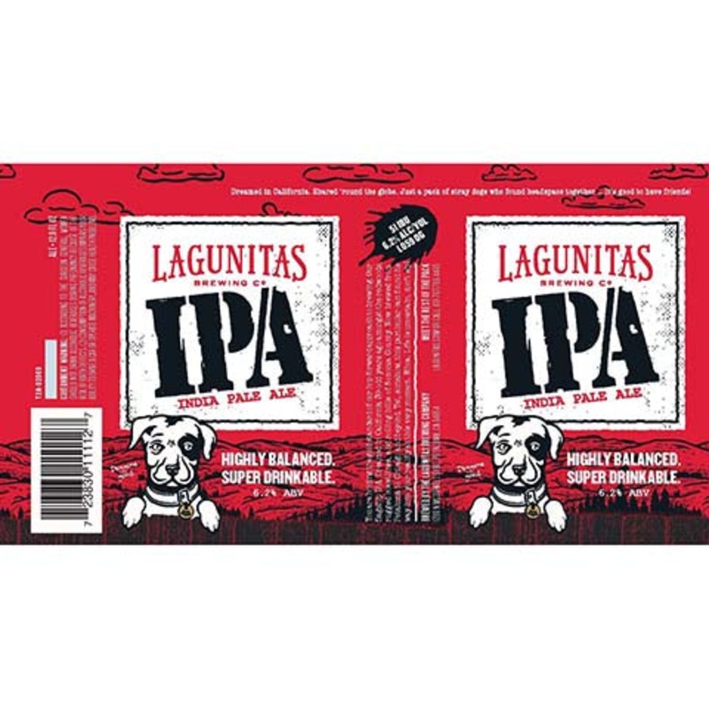 Lagunitas IPA Doggone Good 12OZ SINGLE CAN