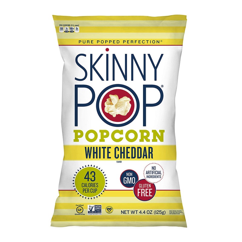 SkinnyPop Popcorn White Cheddar (4.4oz bag)