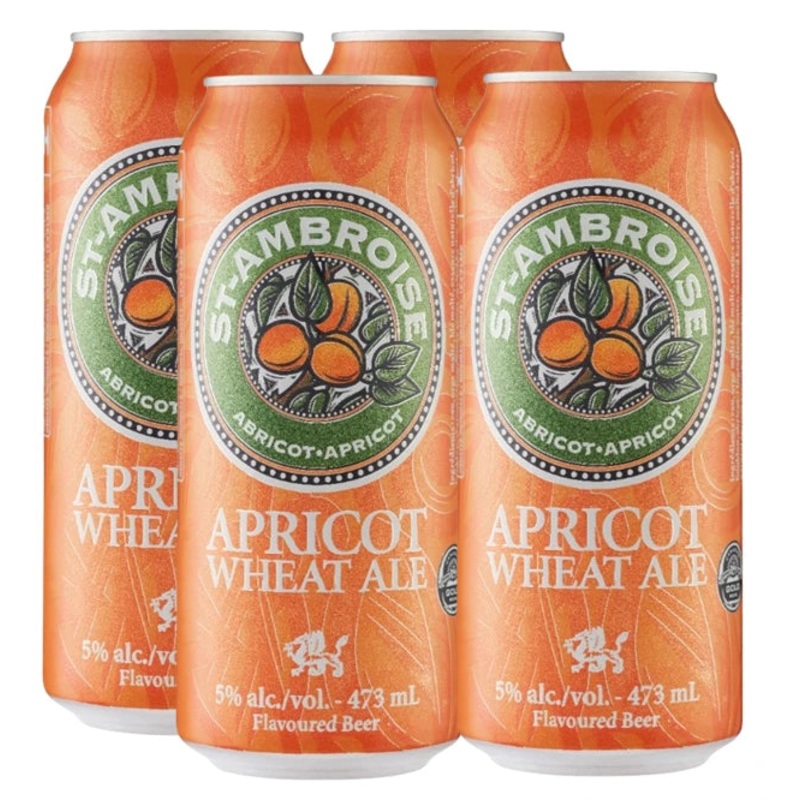 ST AMBROISE APRICOT WHEAT ALE 473ML 4PK CAN @ Township [1033095] 1892 ml