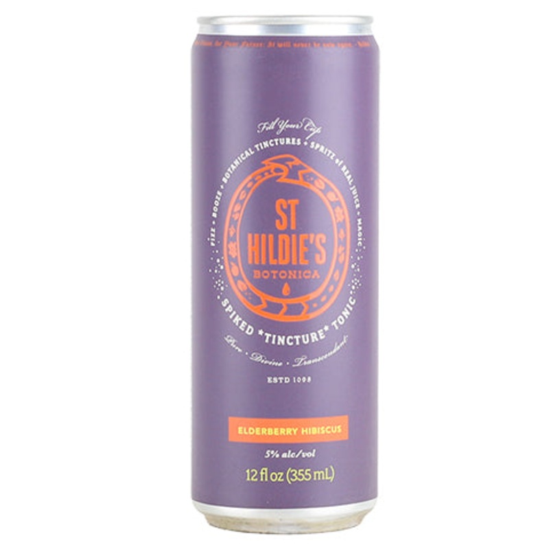 St. Hildie's Elderberry Hibiscus Hard Seltzer 12OZ SINGLE CAN