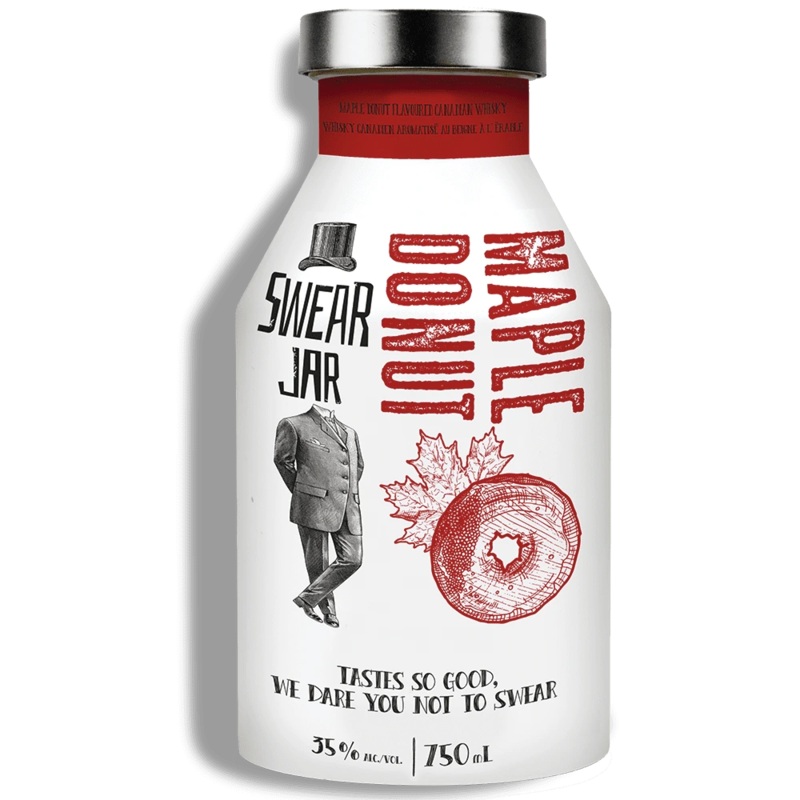 SWEAR JAR 6YR MAPLE DONUT CANADIAN WHISKY 750ML @ Kelowna [1043909] 750 ml