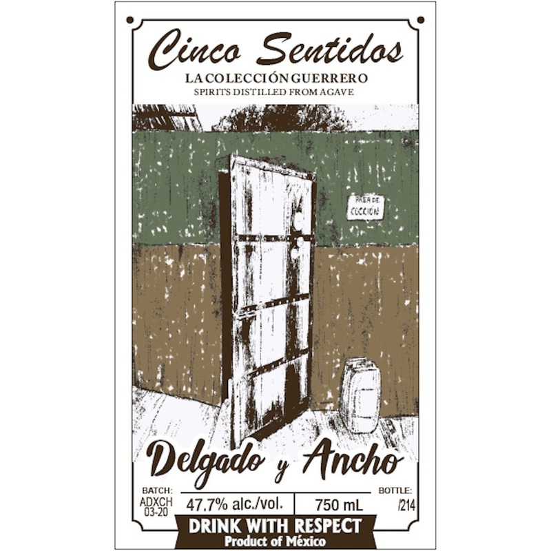 5 Sentidos Guerrero Delgado Y Ancho Mezcal