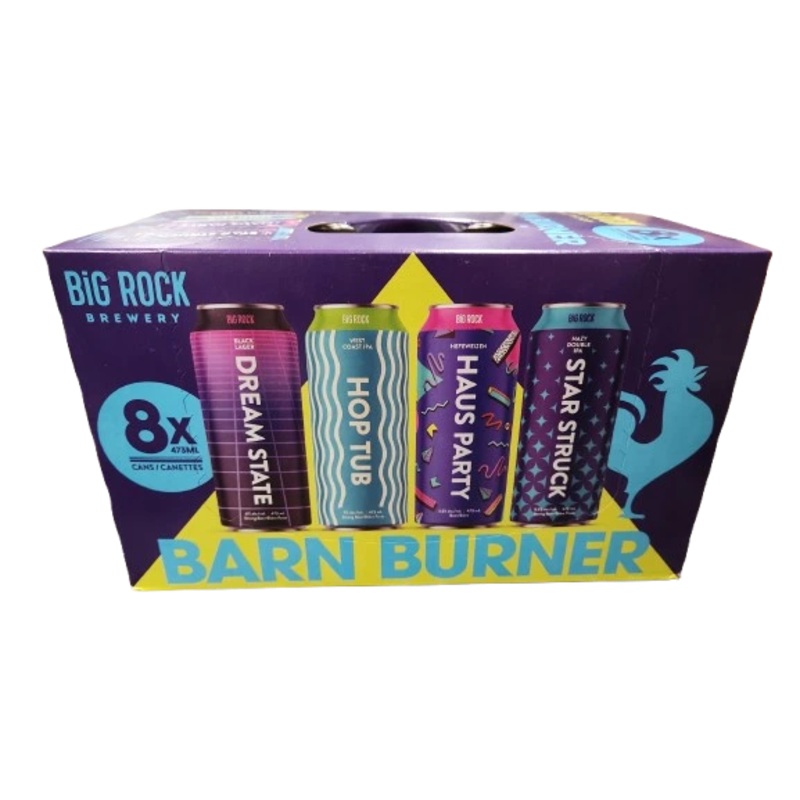 BIG ROCK BARN BURNER MIXER 473ML 8PK CAN @ Sage Hill [1027970] 3784 ml