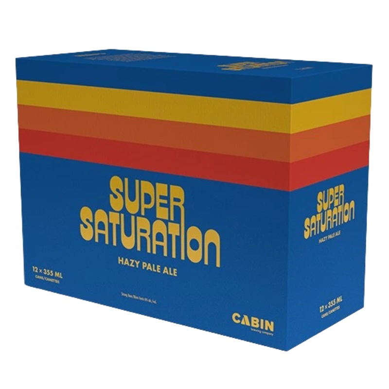 CABIN SUPER SATURATION HAZY PALE ALE 355ML 12PK CAN @ St. Albert [1053376] 4260 ml