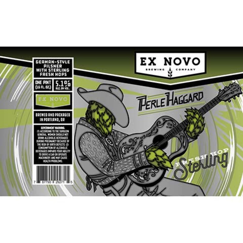 Ex Novo Perle Haggard Pilsner 16OZ SINGLE CAN