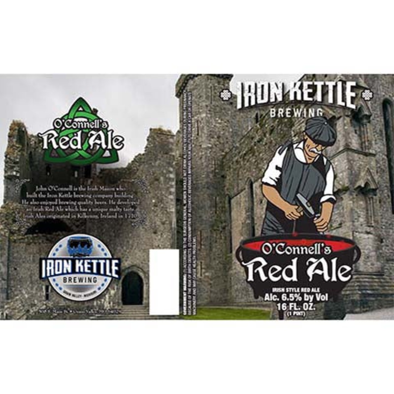 Iron Kettle O'Connell's Irish Ale 16OZ SINGLE CAN