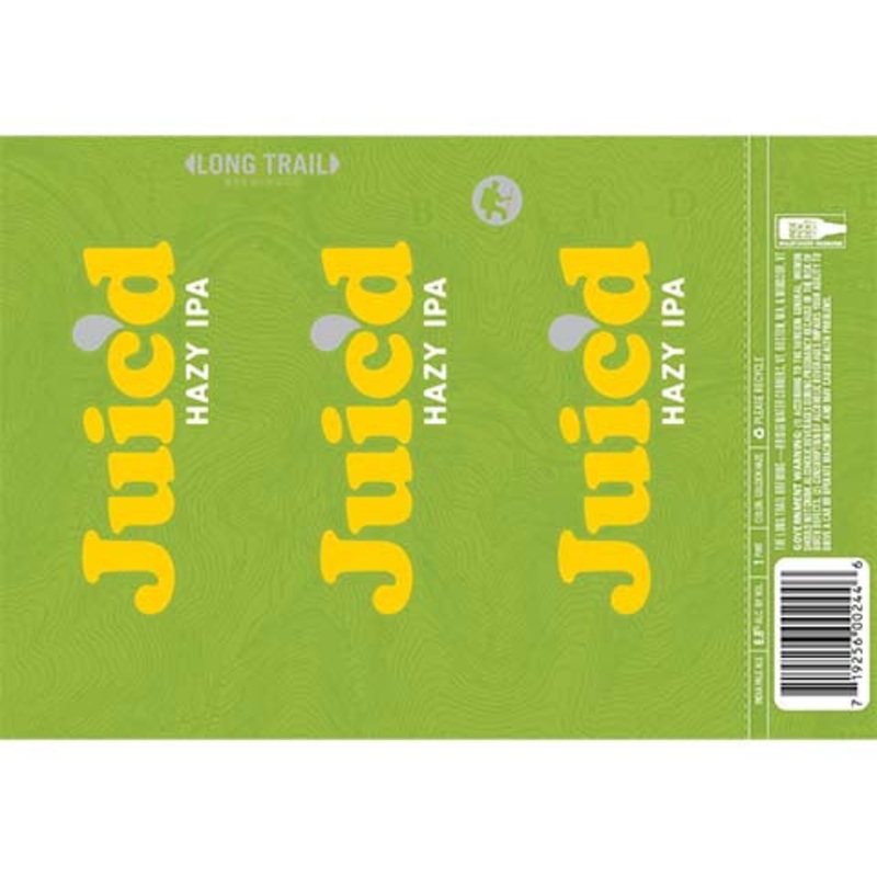 Long Trail Juic'd Hazy IPA 16OZ SINGLE CAN