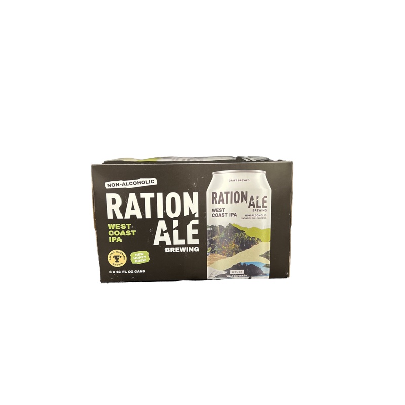 Ration Ale Non-Alcoholic West Coast IPA 6 Pack Cans