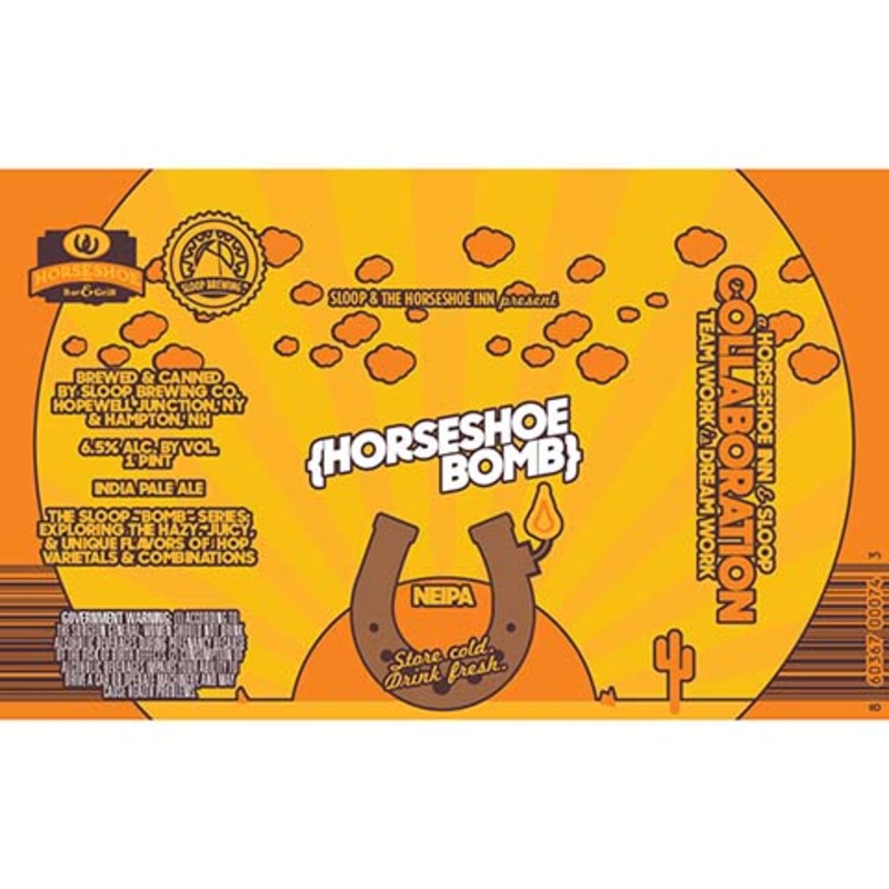Sloop Horseshoe Bomb NEIPA 16OZ SINGLE CAN