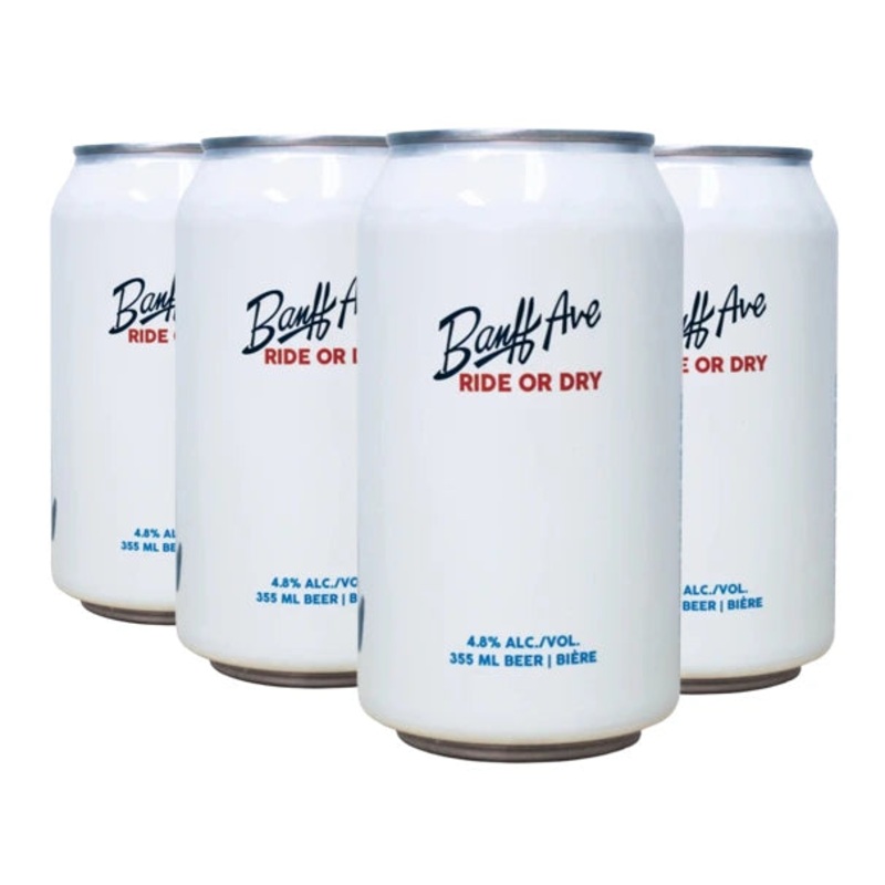 BANFF AVE RIDE OR DRY 355ML 6PK CAN @ Sage Hill [1023781] 2130 ml