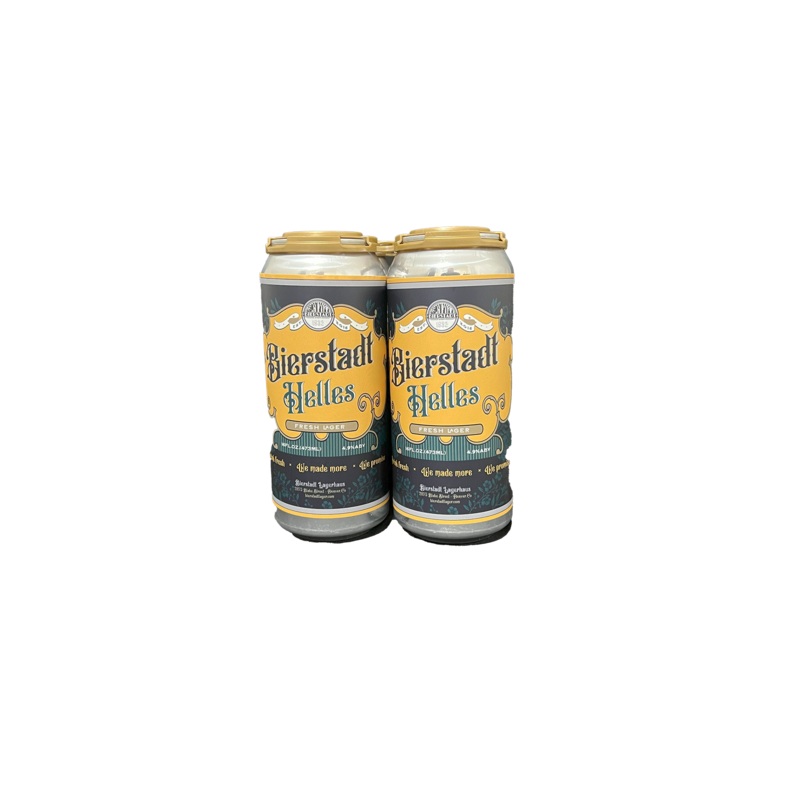 Bierstadt Helles 4 Pack Cans