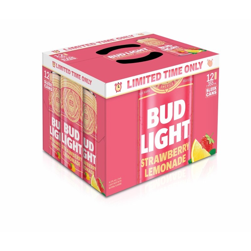 Bud Light Strawberry Lemon 12 CAN