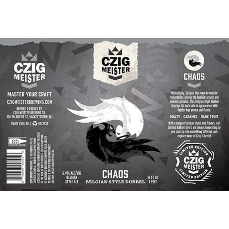 Czig Meister Chaos Belgian Dubbel 16OZ SINGLE CAN