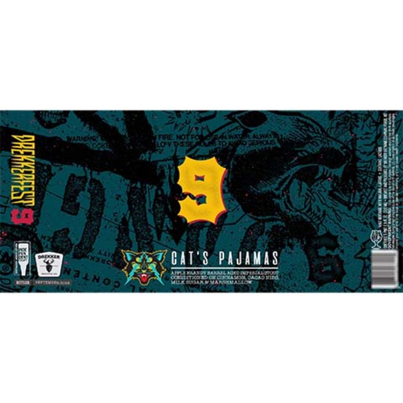 Drekker Cat's Pajamas - DrekkerFest 9 Release Imperial Stout 500ML BTL