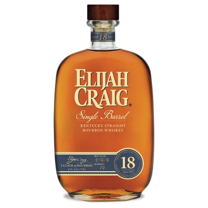 Elijah Craig 18 Year Old Single Barrel