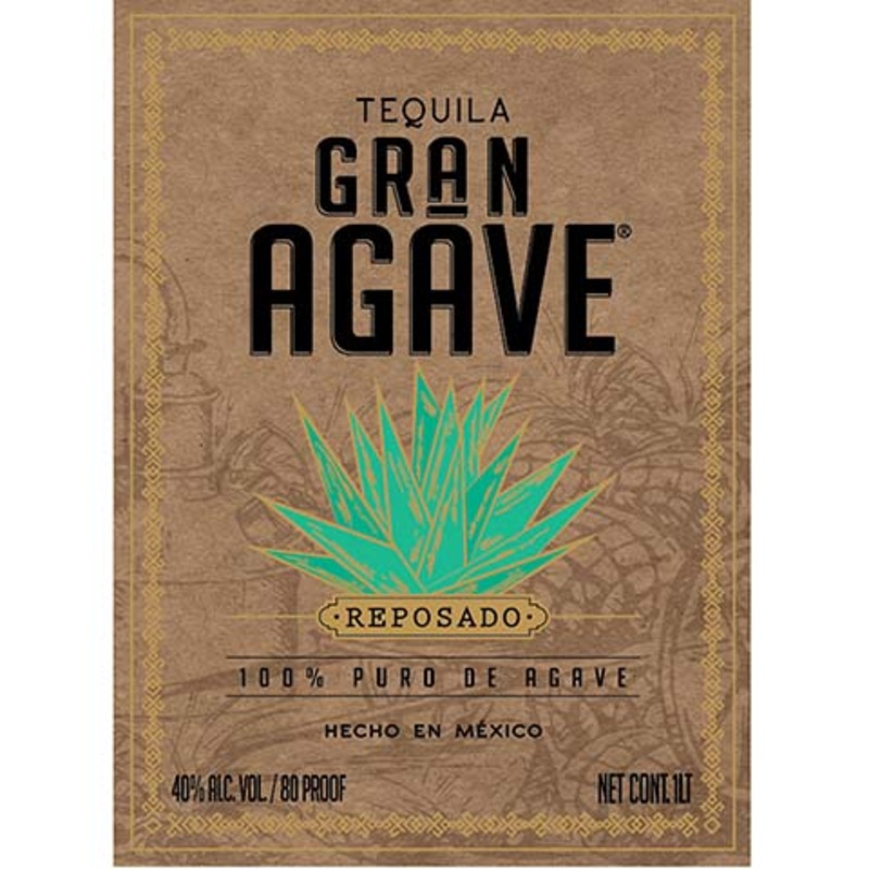 Gran Agave Reposado Tequila 1L BTL