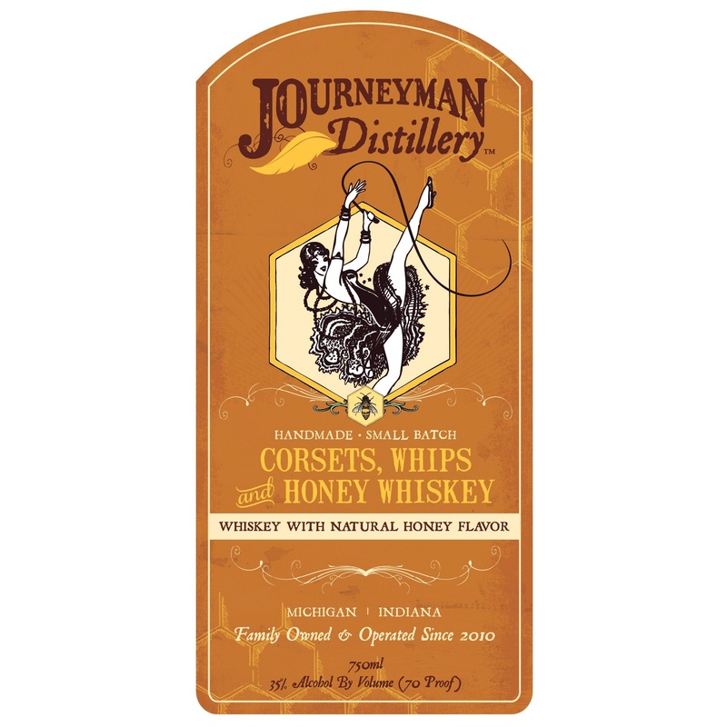 Journeyman Distillery Corsets, Whips and Honey Whiskey