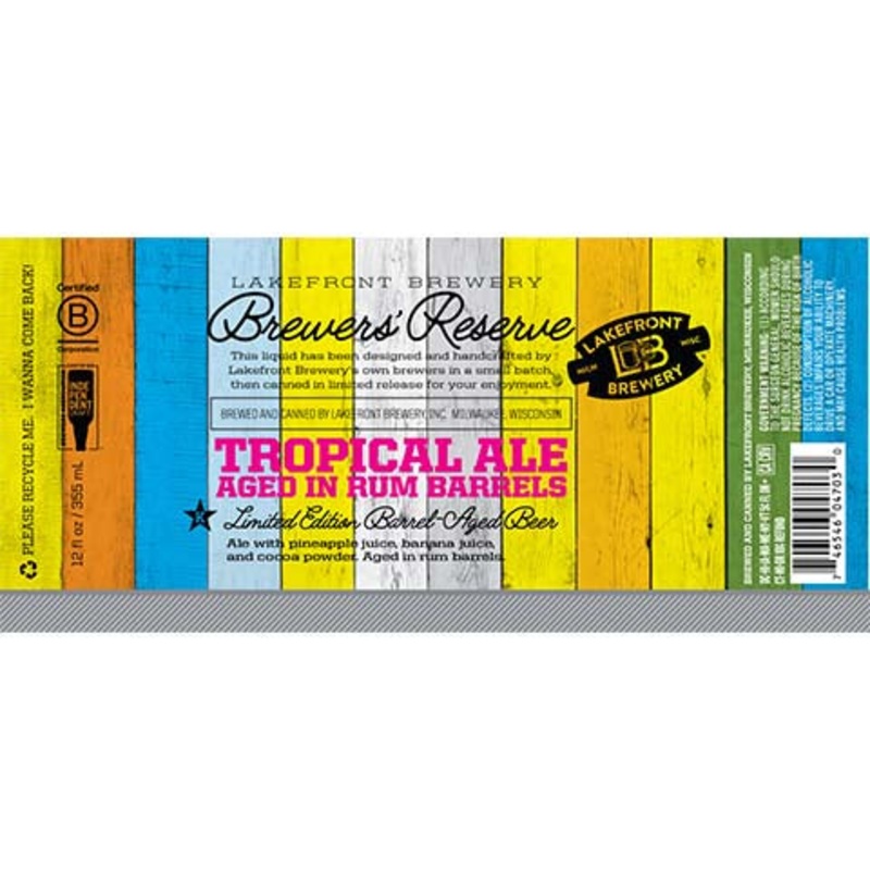 Lakefront Tropical Ale 12OZ SINGLE CAN