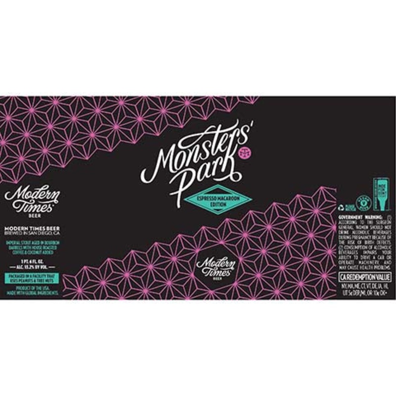 Modern Times Monsters' Park: Espresso Macaroon Edition Imperial Stout 500ML CAN