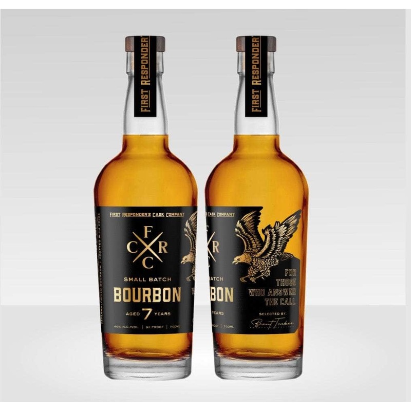 Signed Bottle - First Responders Cask Company Bourbon
