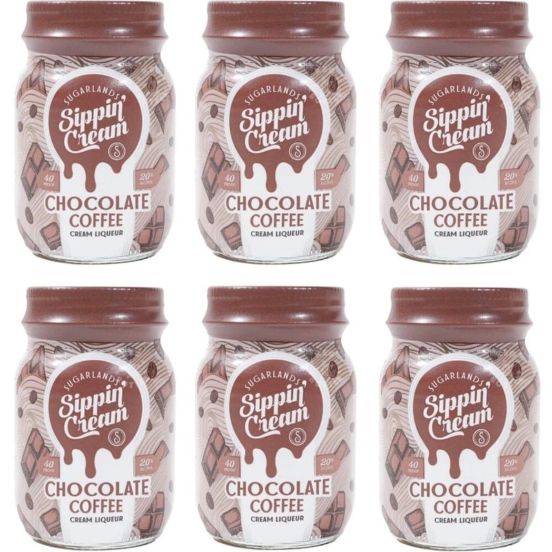Sugarlands Sippin' Cream Chocolate Coffee 50ml 6pk