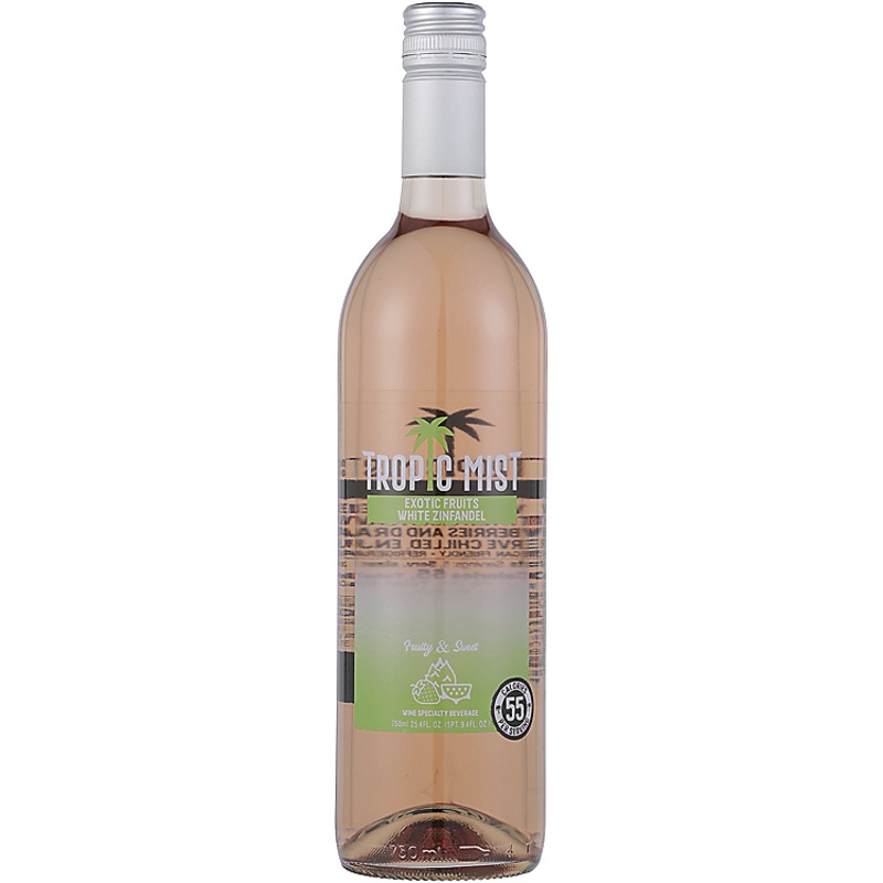 TROPIC MIST EXOTIC FRUITS WHITE ZINFANDEL 750ML 750ML