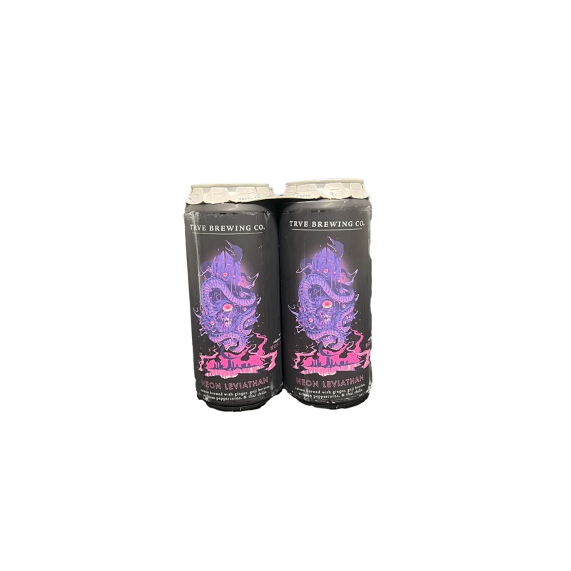 Trve Neon Leviathan 4 Pack Cans