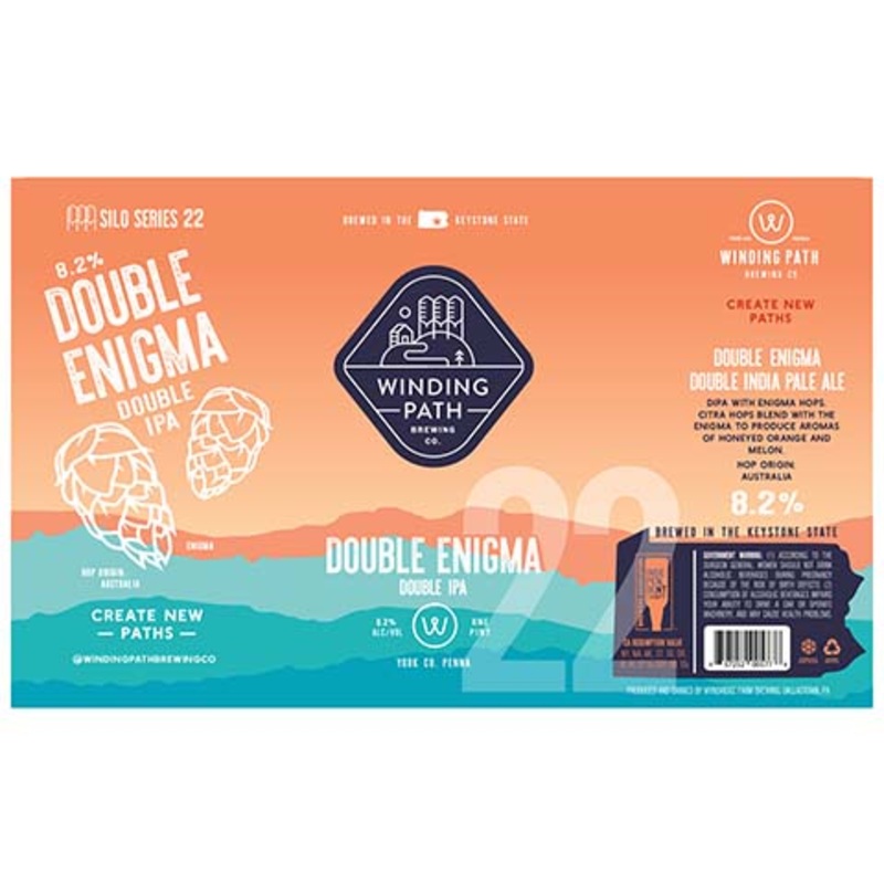 Winding Path Double Enigma DIPA 16OZ SINGLE CAN