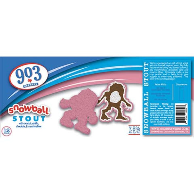 903 Brewers Snowball Stout 12OZ SINGLE CAN