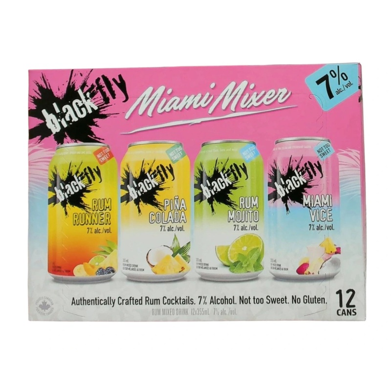 BLACK FLY MIAMI MIXER 355ML 12PK CAN @ St. Albert [1056366] 4260 ml