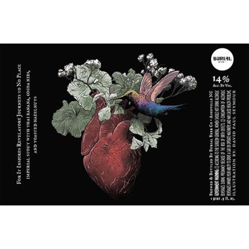 Burial For It Inspires Revelatory Journey To No Place Imperial Stout 500ML BTL