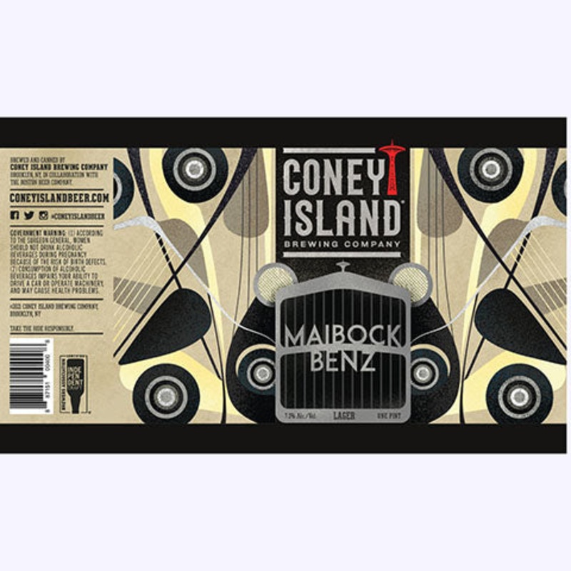 Coney Island Maibock Benz Lager 16OZ SINGLE CAN
