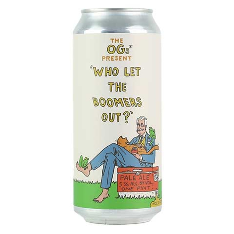 Fat Orange Cat/Willimantic Who Let The Boomer's Out? Pale Ale 16OZ SINGLE CAN