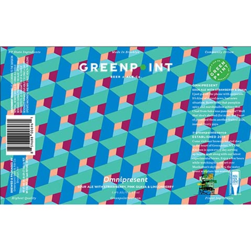 Greenpoint Omnipresent Sour Ale 16OZ SINGLE CAN