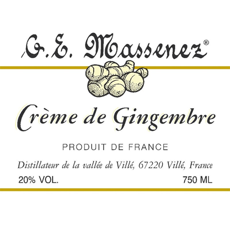 MASSENEZ CREME DE GINGEMBRE GINGER 750 mL