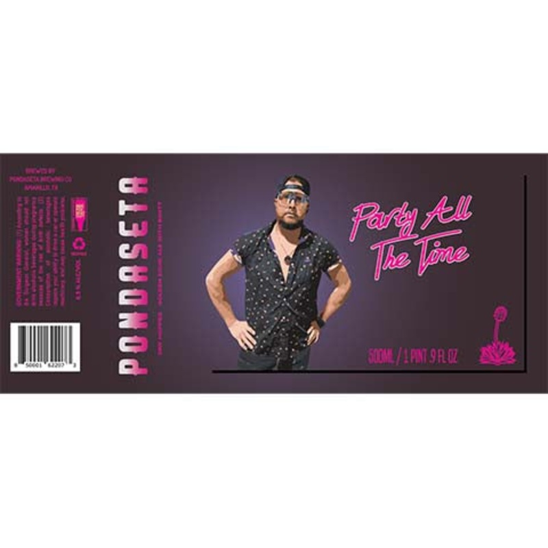 Pondaseta Party All The Time Golden Sour Ale 500ML CAN