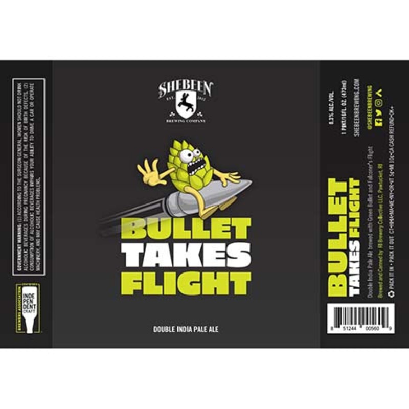 Shebeen Bullet Takes Flight DIPA 16OZ SINGLE CAN