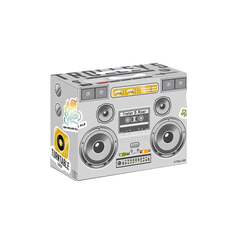 TROLLEY 5 BOOM BOX MIX PACK 355ML 12PK CAN @ Lethbridge [1055455] 4260 ml