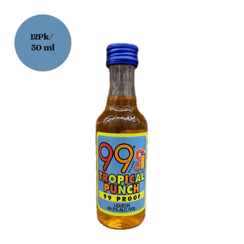 99 Tropical Punch 12pk 50ml Shots