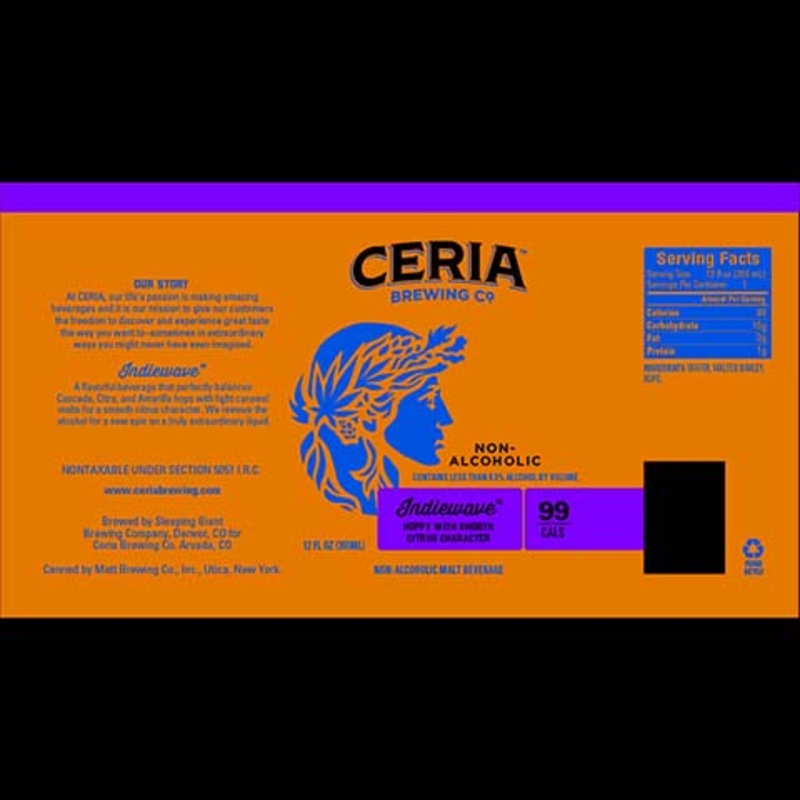 Ceria Indiewave (Non-Alcoholic) 12OZ SINGLE CAN