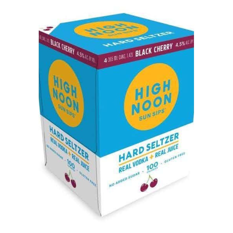 Cocktail High Noon 4pk Black Cherry
