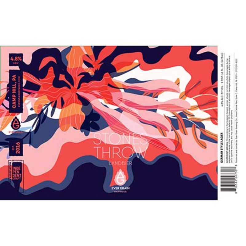 Ever Grain Stones Throw Landbier 16OZ SINGLE CAN