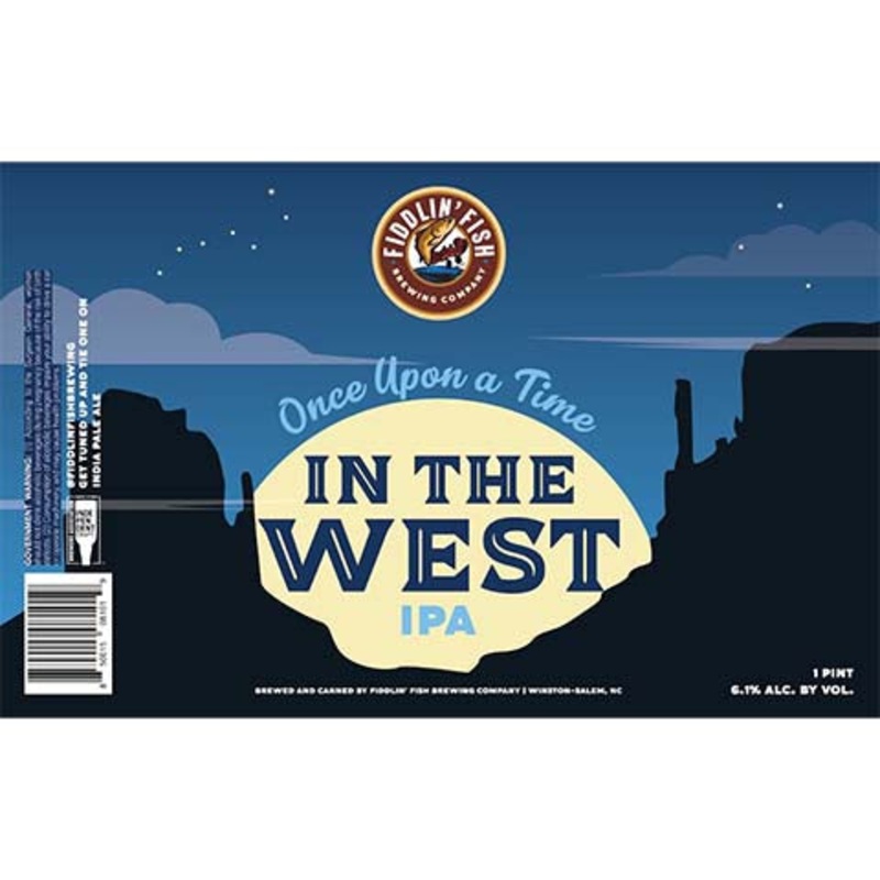 Fiddlin' Fish Once Upon A time In The West IPA 16OZ SINGLE CAN