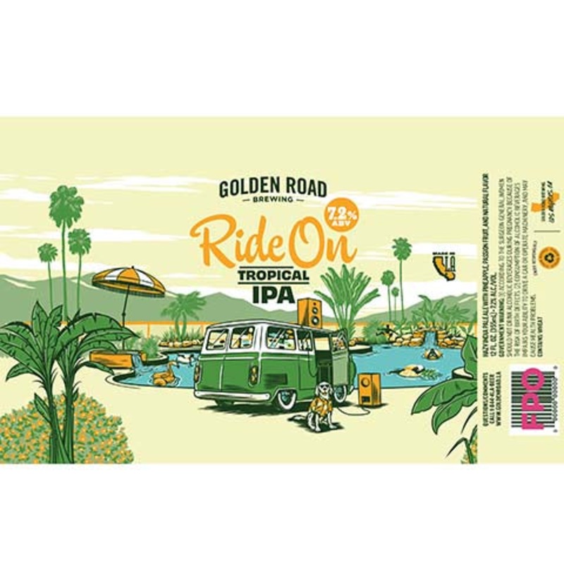 Golden Road Ride On Tropical IPA 12OZ SINGLE CAN