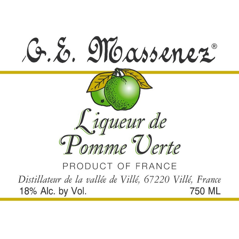 MASSENEZ LIQUER POMME VERTE 750 mL