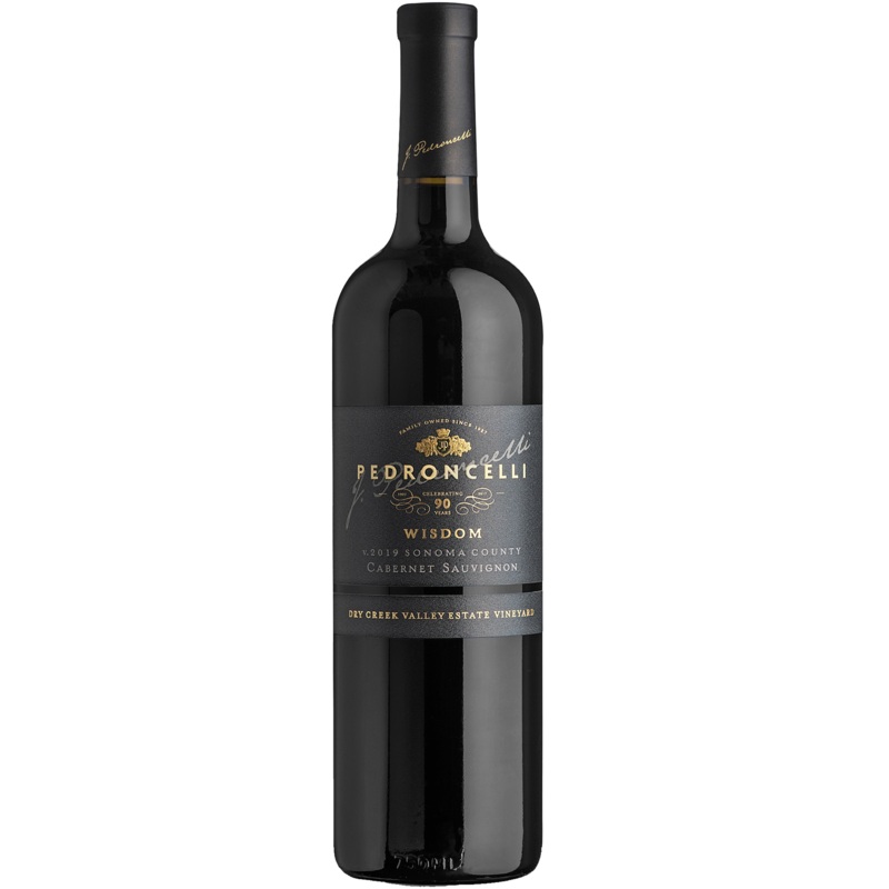 Pedroncelli Cabernet Sauvignon Wisdom 19 750ML 750ml Bottle